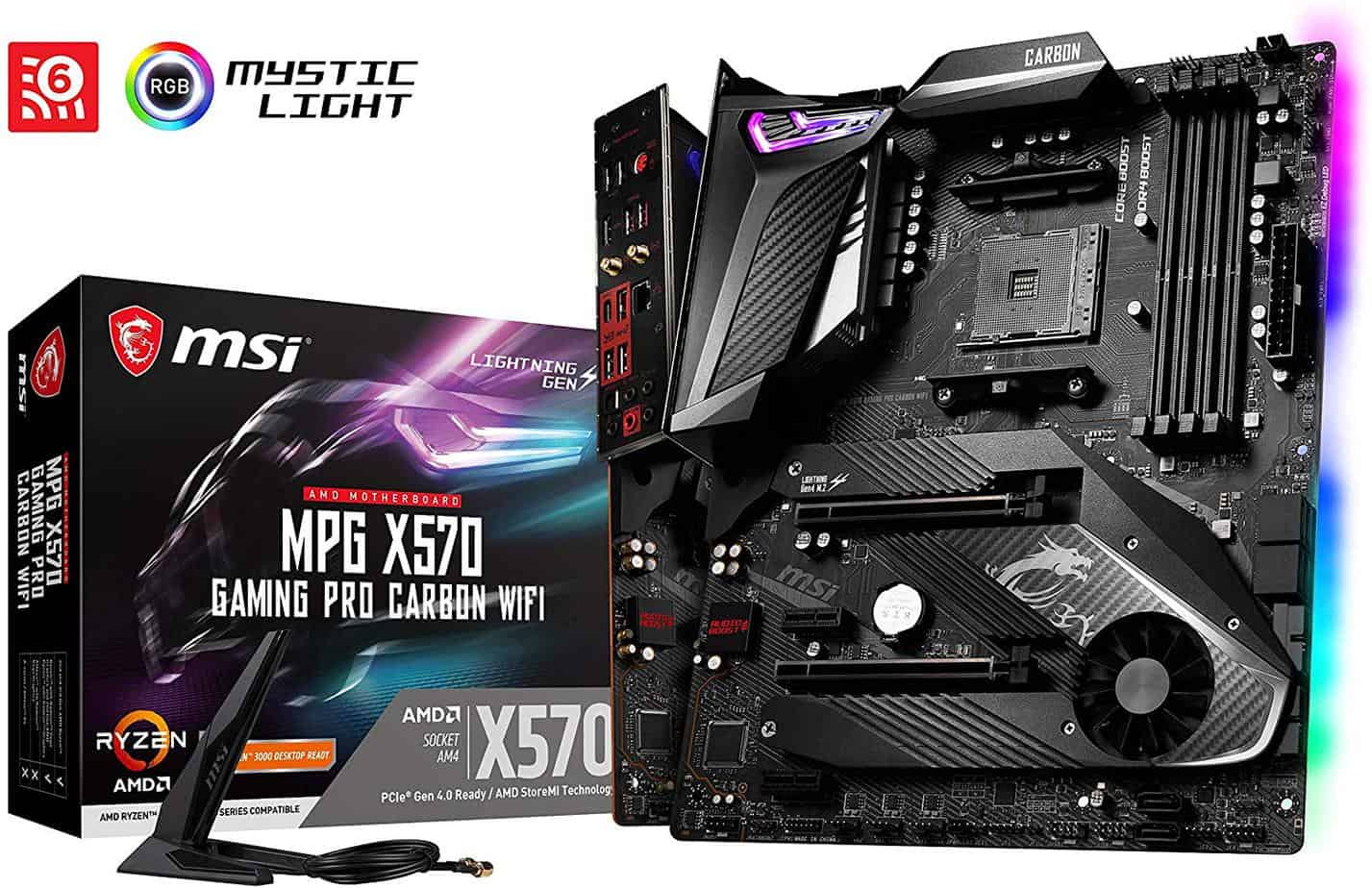 MSI MPG X570 GAMING PRO CARBON WIFI Motherboard