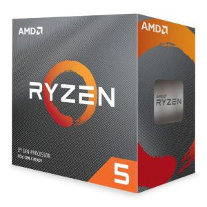 AMD Ryzen 5 3600 Gen3 6 Core AM4 CPU Processor with Wraith Stealth Cooler